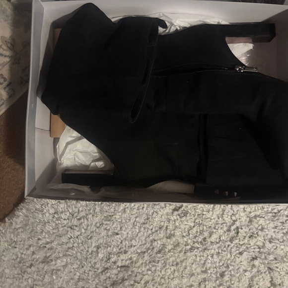 Jennifer Lopez Black Ankle Boots Classic Style - Picture 5 of 6